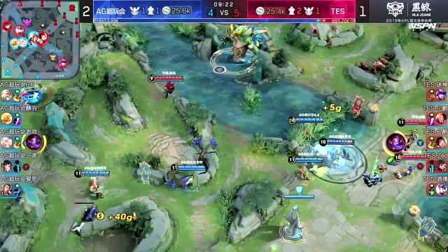 20190928KPL秋季赛_W3D4 TES vs AG超玩会_4免费观看