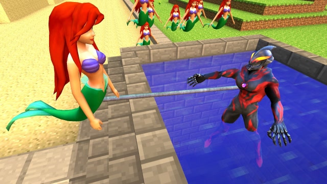 美人鱼在水井救贝利亚奥特曼免费观看