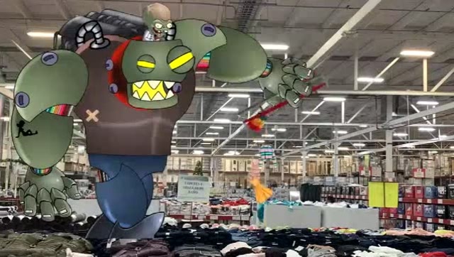 植物大战僵尸：大嘴花对战僵尸王免费观看