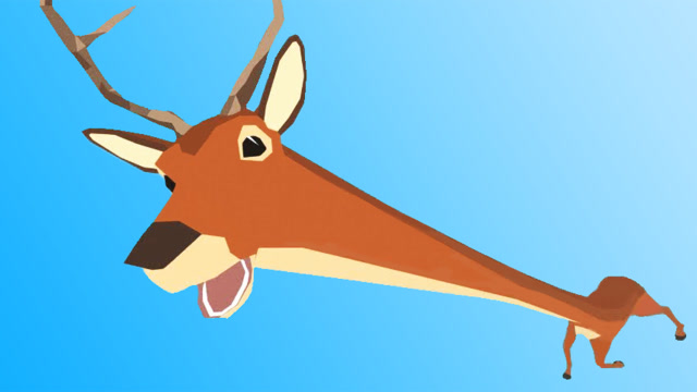 鹿模拟器，我的脖子可以无限伸长！而且还会跳舞！鲤鱼Ace解说免费观看