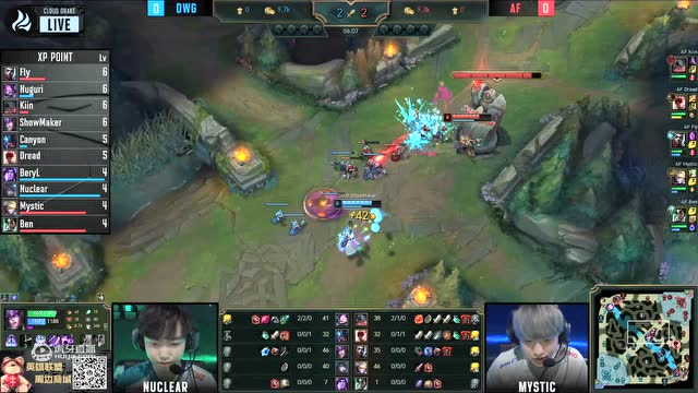 DWG vs AF第一局-LCK春季赛第四周Day4免费观看