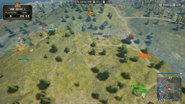 总决赛第3场：全民战队满编12杀吃鸡惹争议免费观看