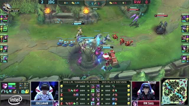 LPL夏季赛季后赛比赛视频 RW vs JDG 第3场免费观看