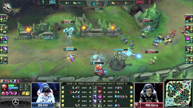 LPL夏季赛比赛视频W10D7 JDG vs RNG 第2场免费观看