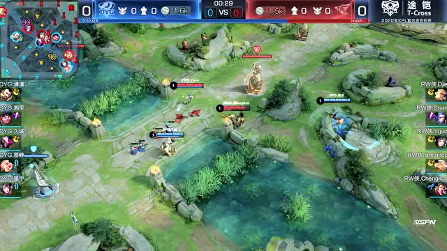 KPL2020春季赛W4D2 DYG vs RW侠 第1场免费观看
