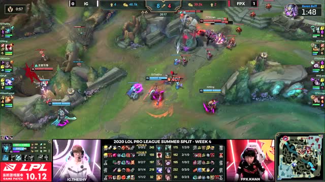 LPL夏季赛W4D4 FPX vs IG 第2场免费观看