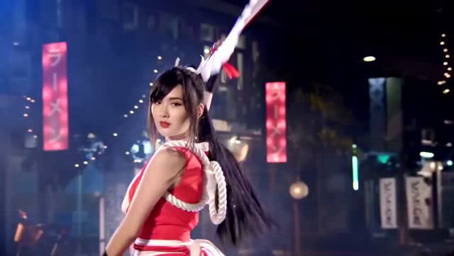 王者荣耀：不知火舞真人cosplay，妹子身材好好！免费观看