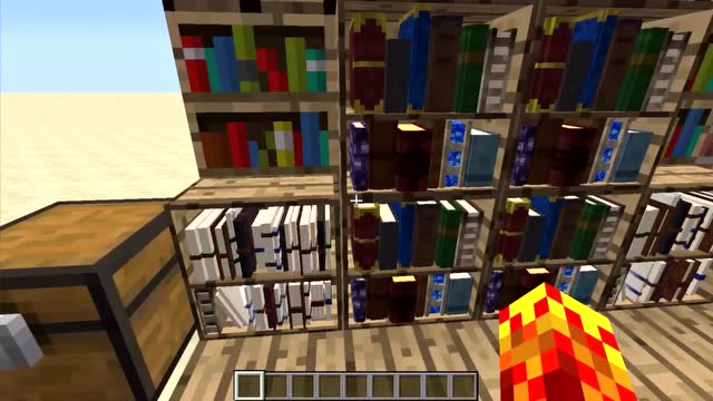 我的世界游戏资讯：1.13mc书架，可以放东西上去免费观看