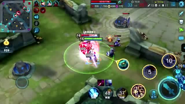 王者荣耀：杨戬仇恨开启猎杀模式，毫不留情！免费观看