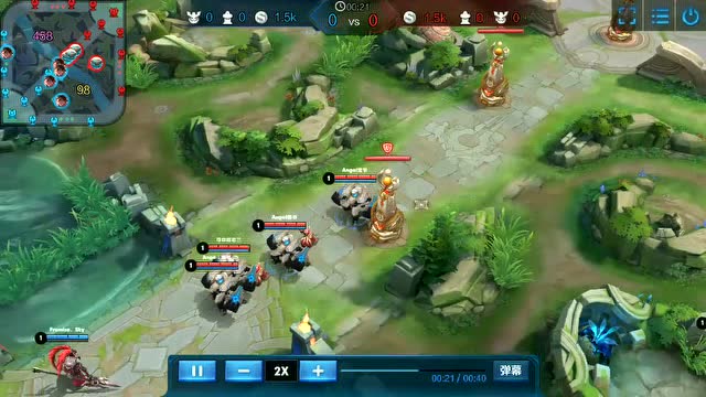 王者荣耀：5个盾山，用过肩甩接力，一路把吕布扔进了防御塔！免费观看