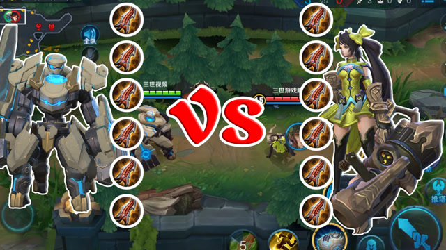 王者荣耀：盾山孙尚香12把无尽大战，到底孰强孰弱？免费观看