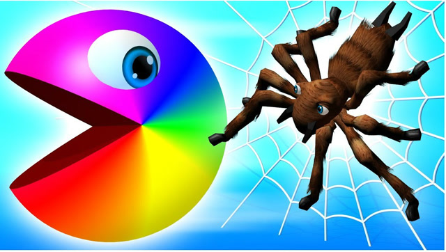 吃豆大作战：吃豆人VS蜘蛛 精彩3D动画免费观看