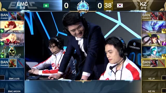 冬冠杯小组赛第一比赛日 EMC vs KZ免费观看