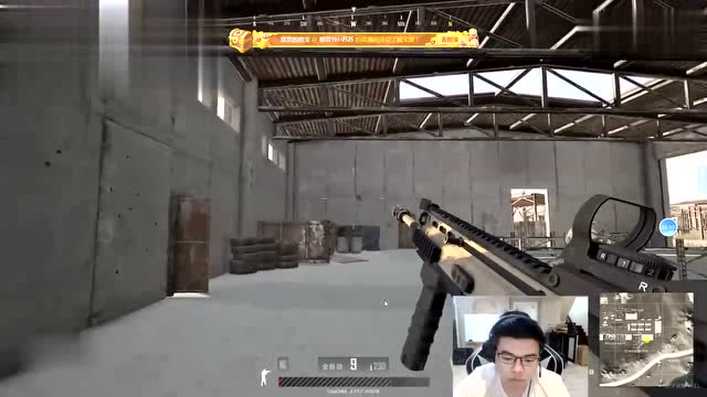 绝地求生：韦神训练模式展示压枪，这就是职业选手的水平！免费观看