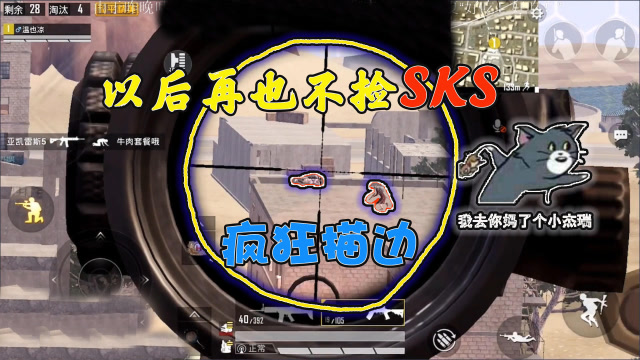 和平精英：发誓以后再也不捡SKS！如果有把MINI早灭队了！免费观看