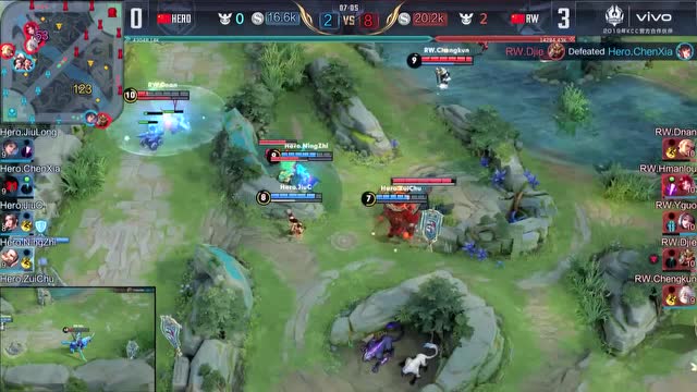 KCC王者荣耀世界冠军杯淘汰赛_RW vs HERO_4免费观看