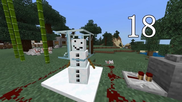 明月庄主基岩版我的世界生存18蹦迪的雪人，自动刷雪机免费观看