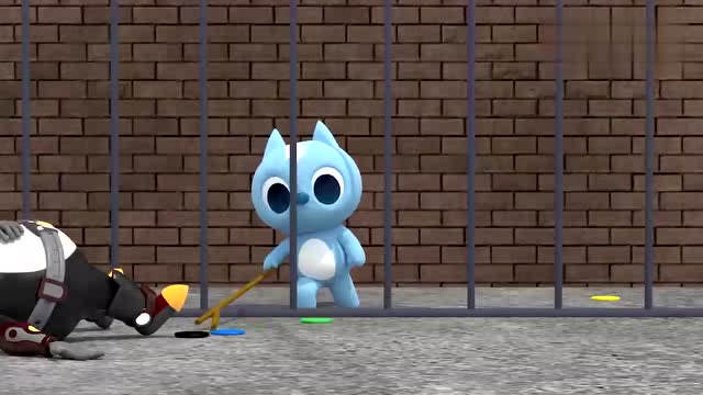 弗特被企鹅怪关起来了 他能不能逃脱出去呢？迷你特工队游戏免费观看