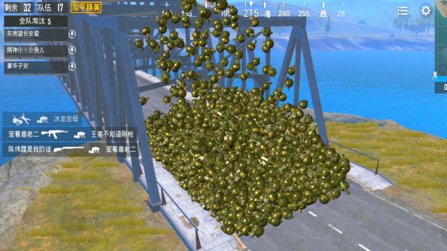 用这些手雷堵桥吗？貌似是个好办法免费观看