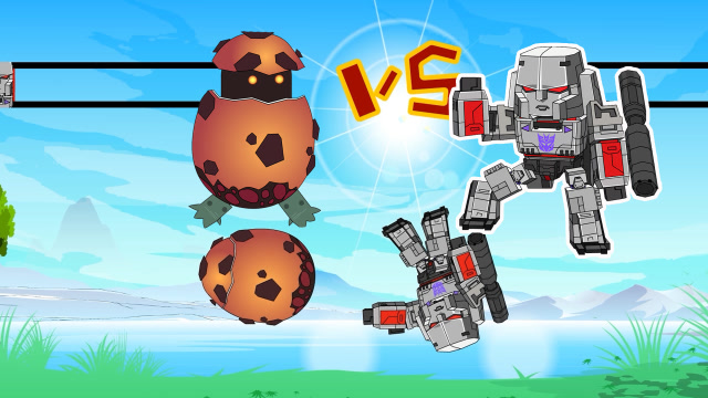 迷你世界格斗动画第136集：新角色爆爆蛋大战变形金刚免费观看