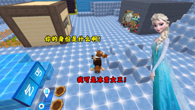 迷你世界：熊孩子竟然当街抢钱，木鱼变身冰雪女王，惩罚熊孩子！免费观看