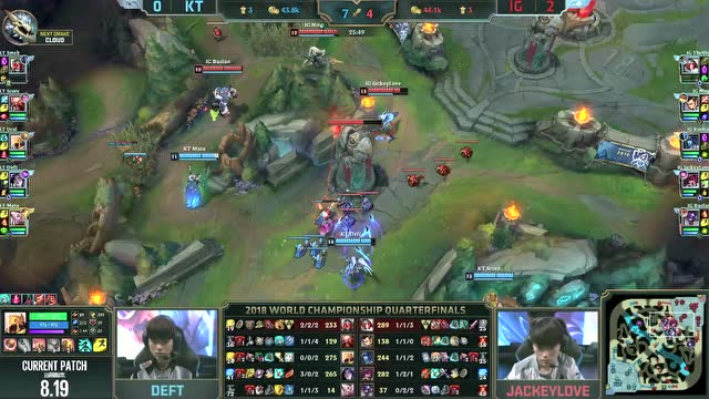 S8淘汰赛比赛视频 KT vs IG 第3场免费观看