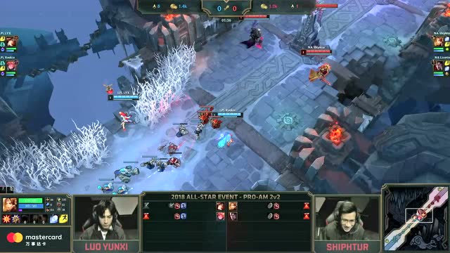 2018lol全明星慈善2V2表演赛-RookXi Luo vs Shiporice免费观看
