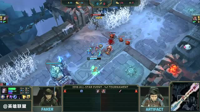 2018lol全明星1V1淘汰赛-Faker vs Artifact免费观看