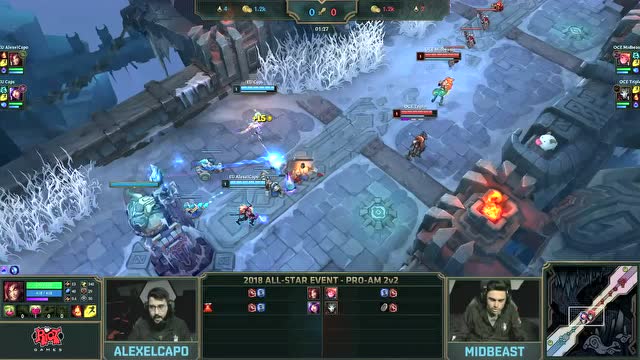 2018lol全明星慈善2V2表演赛-AlexelCapso vs Triplebeast免费观看