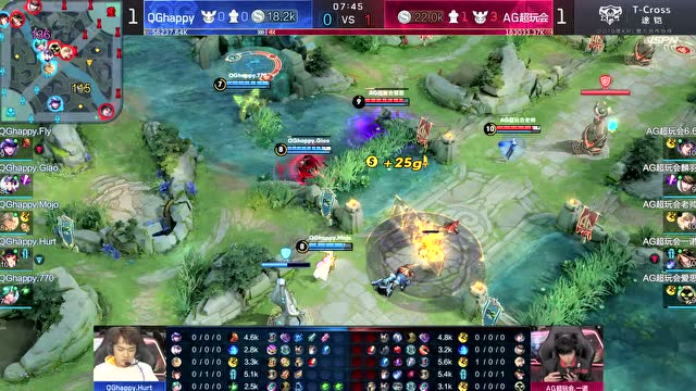 KPL2019秋季赛总决赛 AG超玩会 vs QGhappy 第3场免费观看