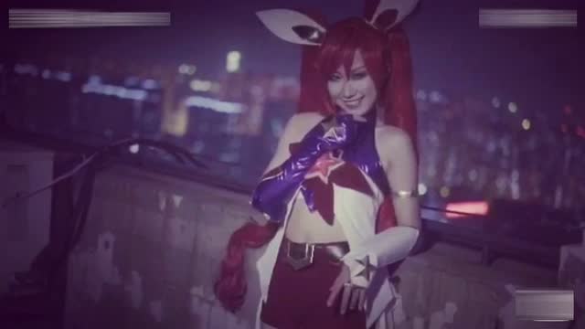 魔法少女金克斯Cosplay，和以前完全不同的风格免费观看