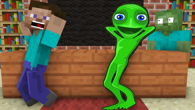 我的世界MC动画：怪物学校跳超搞笑的网红舞，史蒂夫老师不亦乐乎免费观看