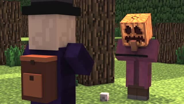 《我的世界》动画，村民和女巫的故事免费观看