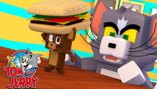 我的世界版：猫与老鼠的生活故事，搞笑动画免费观看