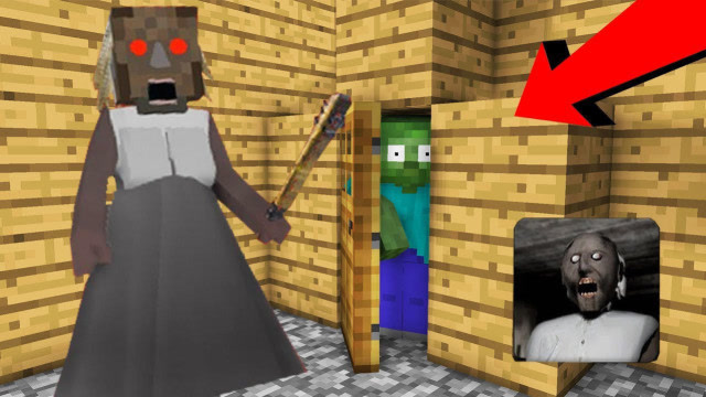 我的世界：怪物学院 小僵挑战奶奶小屋，结果会如何 搞笑篇免费观看