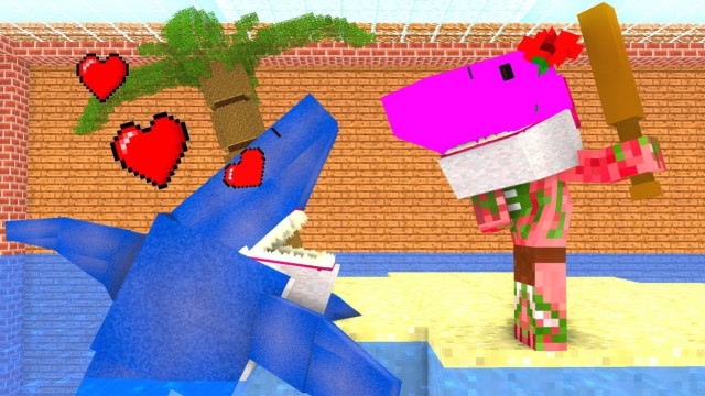 我的世界 大鲨鱼爱上僵尸猪人免费观看