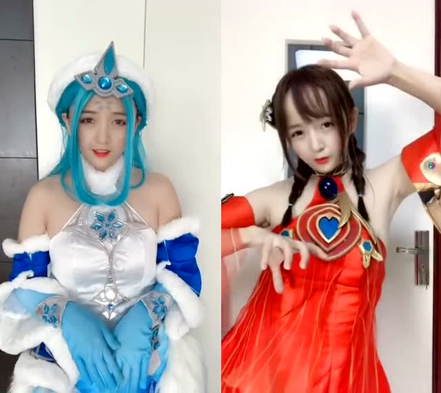 王者荣耀：大乔和王昭君PKCosplay免费观看