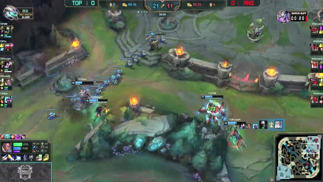 [巅峰时刻]TOP厄加特大招恐惧控全场 幻灭RNG翻盘希望免费观看