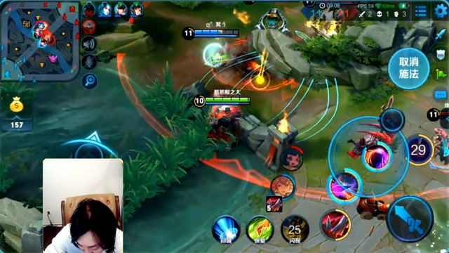 张大仙给黄忠一个大，被蔡文姬两下奶回来了，张大仙“我这玩个鬼”免费观看