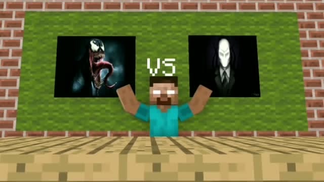 我的世界MC：怪物学校对战毒液的战斗！免费观看