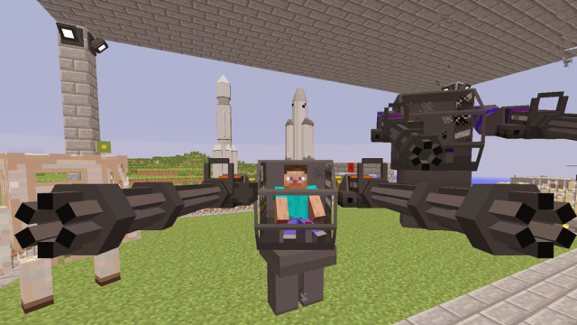 大海解说 我的世界建造我的王国ep108 造加特林战斗机器人免费观看