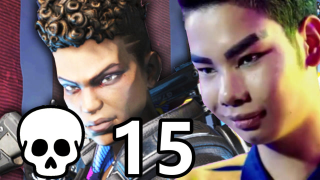 APEX英雄复活所有队友！翻盘吃鸡！开出金色传奇皮肤！鲤鱼Ace解说免费观看