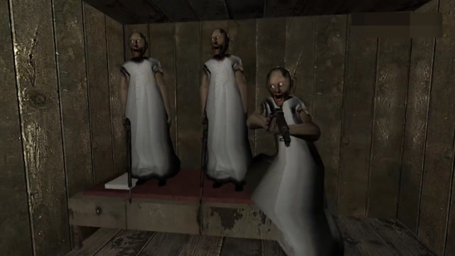 恐怖奶奶：一群恐怖奶奶手里拿着98K，说要带我吃鸡！免费观看