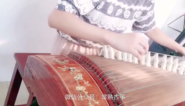 纯古筝弹奏《秦时明月—空山鸟语》