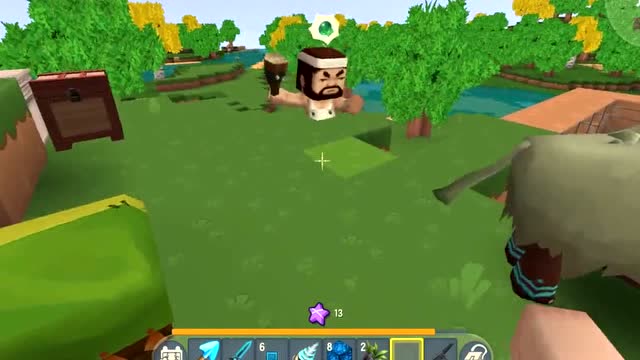 迷你世界搞笑二狗和狗蛋：我击败怪物采到孔雀石，用孔雀石能收服陌生人吗？免费观看