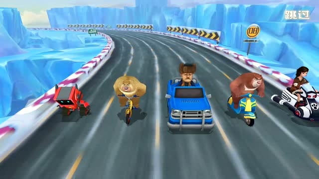 熊出没奇幻空间：光头强开熊熊越野车比赛居然能夺冠？免费观看