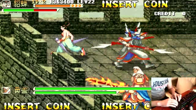 三国战纪 来吧菜刀队跟你们的蝉蝉姐决战在万里长城之上免费观看