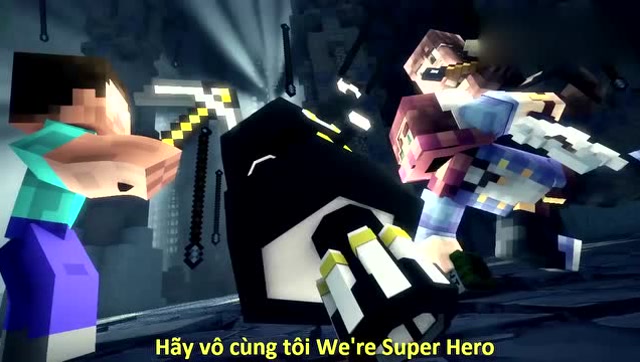 我的世界MC动画MV：超好听的歌曲Him生死大较量免费观看