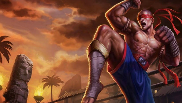 英雄联盟：盲僧这走位很绝啊！引诱剑豪放空招！免费观看