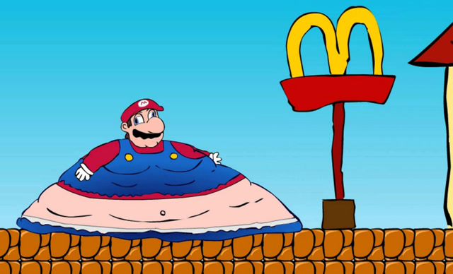 超级玛丽：巨型马里奥闯关 结果会怎样 搞笑动画免费观看